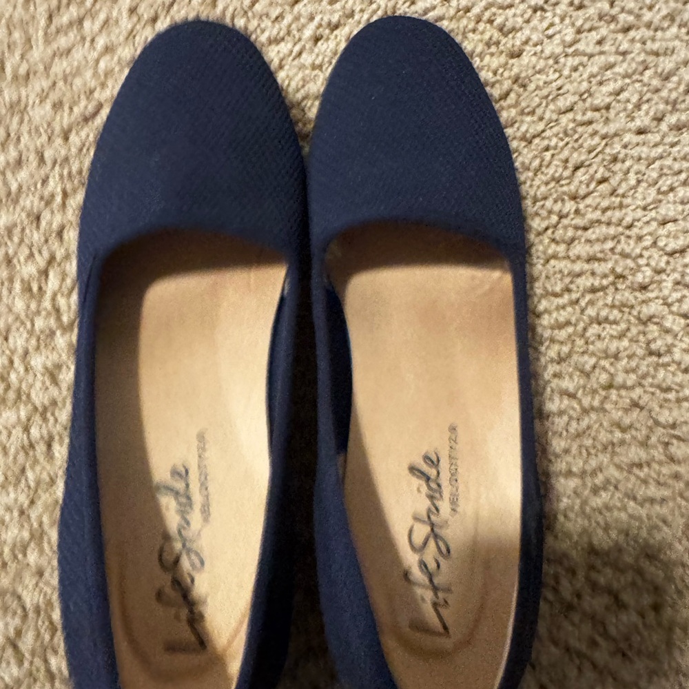 Life Stride Women's Dark Blue Loafers